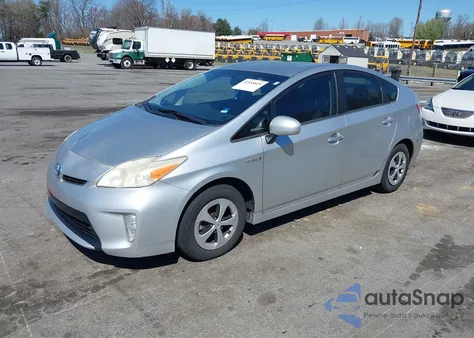 2012 Toyota Prius Two from USA, damaged, VIN JTDKN3DU6C5384916